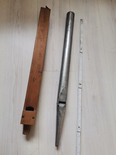 Zwei orgelpfeifen 60cm - zwei,