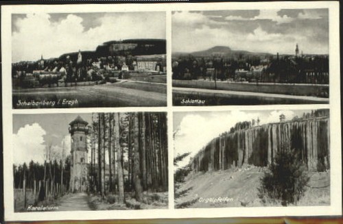 Scheibenberg turm orgelpfeifen - turm,