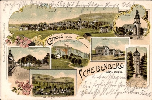 Litho scheibenberg - litho, im