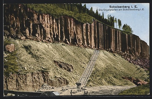 Ansichtskarte scheibenberg - ansichtskarte,