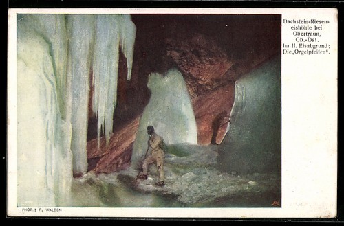 Dachstein rieseneishöhle - ak, dachstein-rieseneishöhle